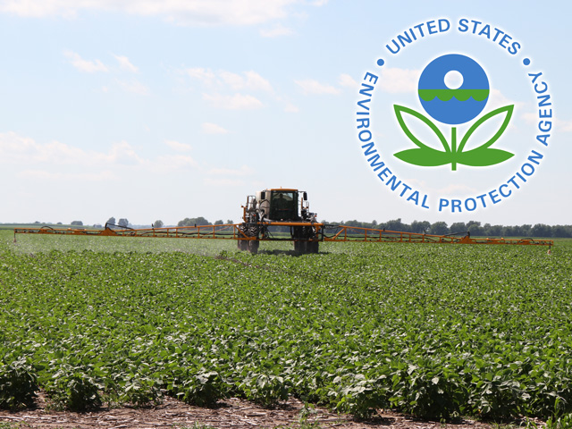 EPA has confirmed it is considering limiting state pesticide restrictions in response to the growing number of 24(c) labels restricting dicamba use in individual states. (DTN photo graphic)